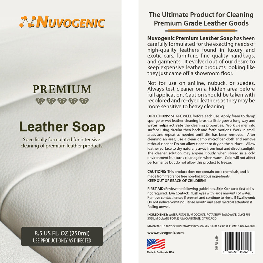 Premium Leather Soap